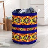 Powwow StoreLB00275 Pattern Native Laundry Basket