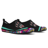 Powwow StoreAQS0023 Tribe Design Native American Aqua Shoes