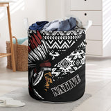 Powwow StoreLB00226 Pattern Native Laundry Basket