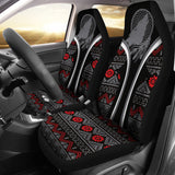 CSA-00209 Wolf Pattern Native American Car Seat Cover