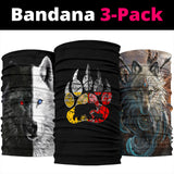 Powwow StoreCOM001 Native American Bandana 3Pack