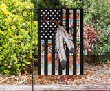 Powwow StoreGBNAT00108 Feather Native American Flag Decor