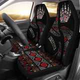 CSA-00196 Bear Symbol Native American Car Seat Cover