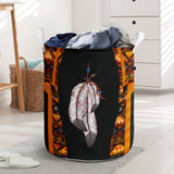 Powwow StoreLB0029801 Pattern Native Laundry Basket