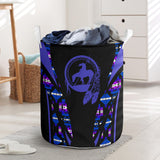 Powwow StoreLB00205 Pattern Native Laundry Basket