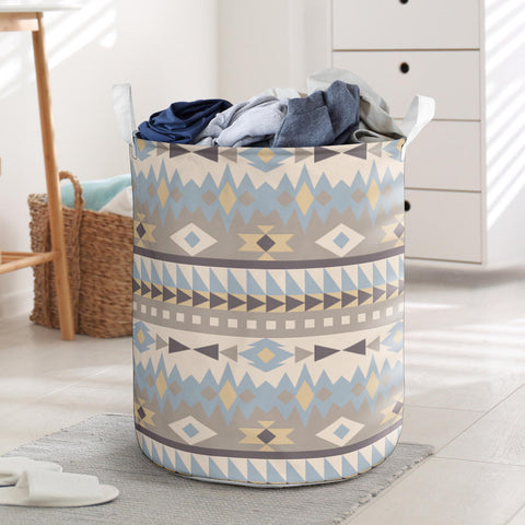 Powwow StoreLB00168 Pattern Native Laundry Basket