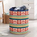 Powwow StoreLB00181 Pattern Native Laundry Basket