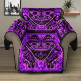 CSF-0081 Symbol Purple Native American 28" Recliner Sofa Protector