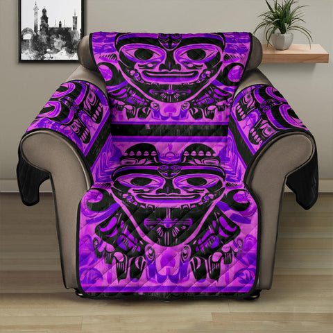 CSF-0081 Symbol Purple Native American 28" Recliner Sofa Protector