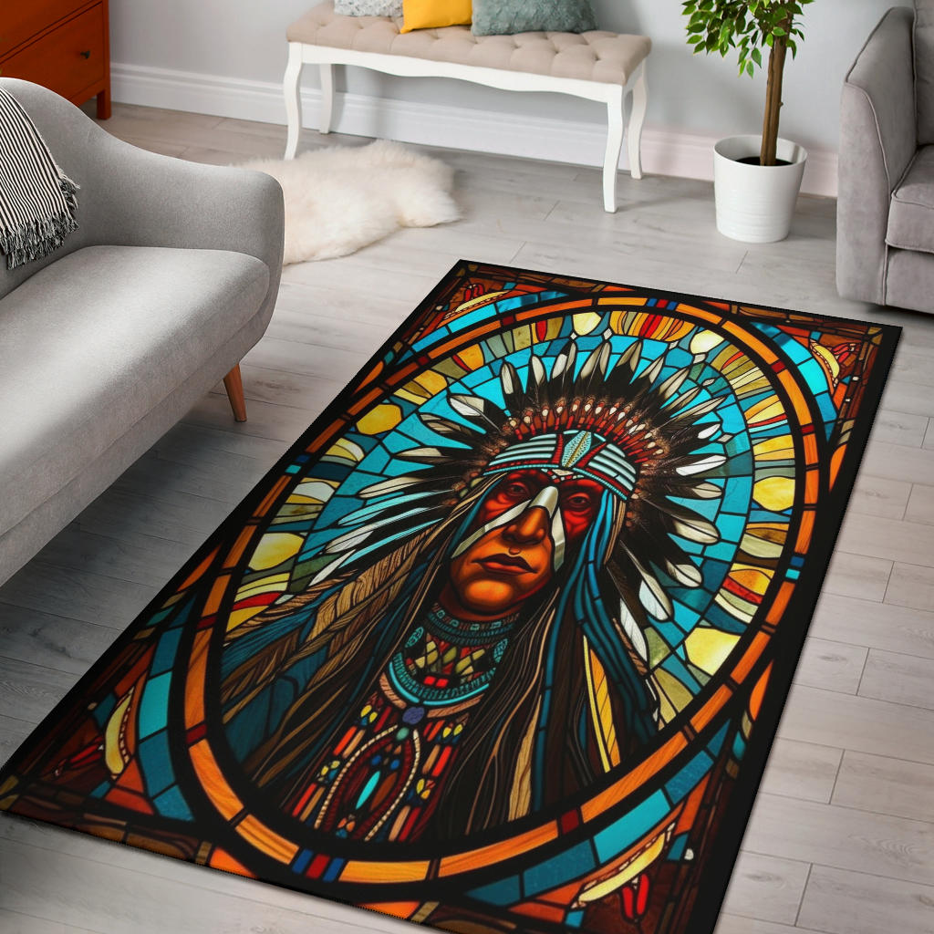 ARR0036 - Pattern Native Area Rug – Powwow Store