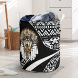 LB00344 Pattern Native American Laundry Basket