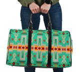 GB-NAT00062-05 Turquoise Tribe Design Travel Bag