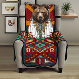 CSF-0067 Bear Native American 23" Chair Sofa Protector