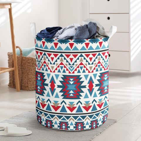 Powwow StoreLB00264 Pattern Native Laundry Basket