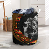 Powwow StoreLB00322 Pattern Native Laundry Basket