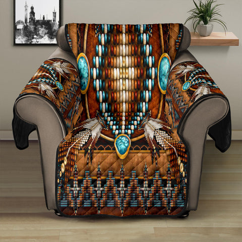 Mandala Brown Native American 28' Chair Sofa Protector