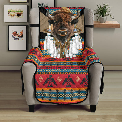 CSF-0065 Bison Native American 23" Chair Sofa Protector