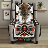 CSF-0071 Bison Native American 23" Chair Sofa Protector