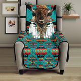 CSF-0075 Bison Native American 23" Chair Sofa Protector