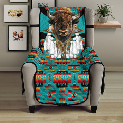 CSF-0075 Bison Native American 23" Chair Sofa Protector