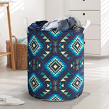 Powwow StoreLB00259 Pattern Native Laundry Basket