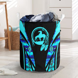 Powwow StoreLB00190 Pattern Native Laundry Basket