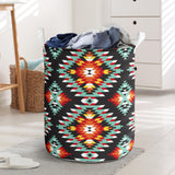 Powwow StoreLB00180 Pattern Native Laundry Basket