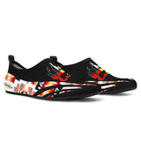 Powwow StoreAQS0035 Tribe Design Native American Aqua Shoes