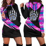 Powwow StoreWHD0003 Southwest Symbol Native American Hoodie Dress