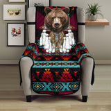 CSF-0073 Bear Native American 23" Chair Sofa Protector