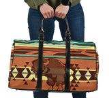 GB-NAT00024 Bison Native American Travel Bag