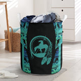 Powwow StoreLB00282 Pattern Native Laundry Basket