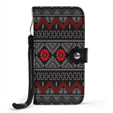 GB-NAT00595 Tribe Design Native Wallet Phone Case