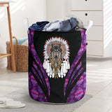 Powwow StoreLB0011 Pattern Native Laundry Basket