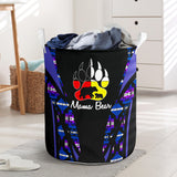 Powwow StoreLB00207B Pattern Native Laundry Basket