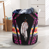 Powwow StoreLB0075 Pattern Native Laundry Basket