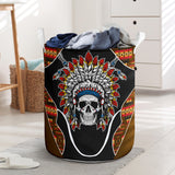 Powwow StoreLB0094 Pattern Native Laundry Basket