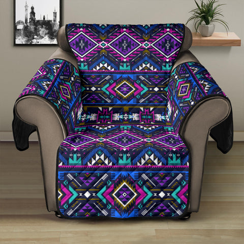 GB-NAT00380 Purple Tribe Native American Recliner Sofa Protector