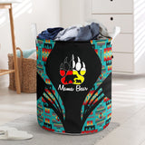 Powwow StoreLB0013 Pattern Native Laundry Basket