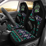 CSA-00198 Bear Symbol Native American Car Seat Cover