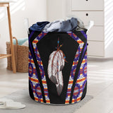 Powwow StoreLB0057 Pattern Native Laundry Basket