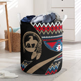 LB00339 Pattern Native American Laundry Basket