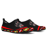 Powwow StoreAQS0029 Tribe Design Native American Aqua Shoes