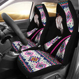 CSA-00183 Feather Native American Car Seat Cover