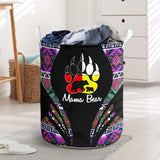 Powwow StoreLB0049 Pattern Native Laundry Basket