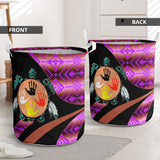 LB00359 Pattern Native American Laundry Basket