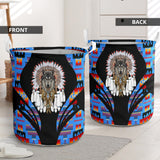 Powwow Storelb0021 pattern native laundry basket