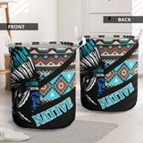 Powwow Storelb00229 pattern native laundry basket