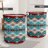 Powwow Storelb00260 pattern native laundry basket