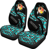 CSA-00201 Tribal Turtle Spirit Native American Car Seat Cover